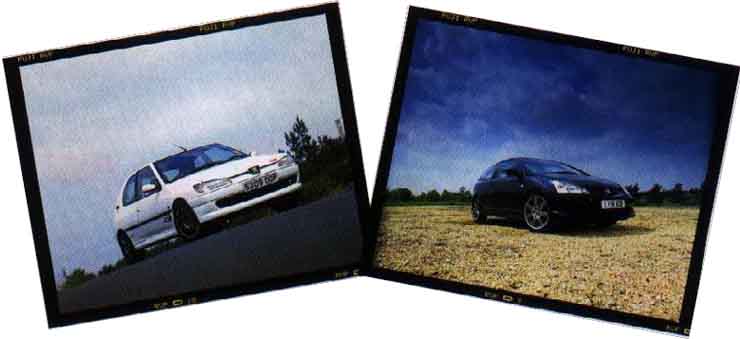 Peugeot 306 Rallye vs Honda Civic Type R